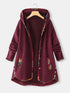 Winter New Fashion Printed Solid Color Jacket